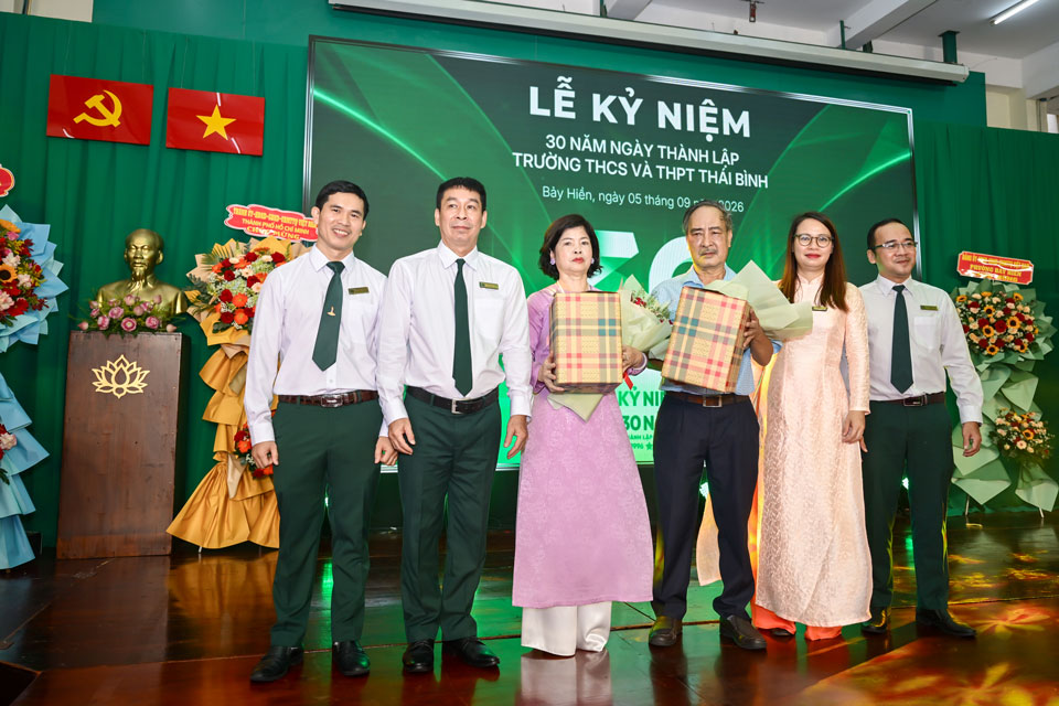 Lễ Kỷ niệm 30 Năm thành lập Trường THCS và THPT Thái Bình │ Tri ân một hành trình, tiếp nối một tương lai